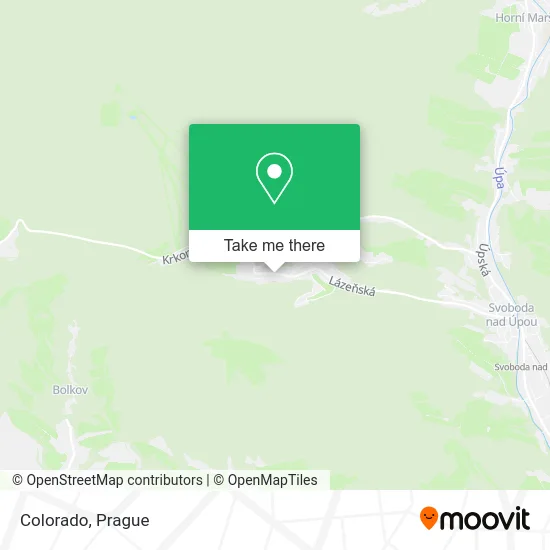 Карта Colorado