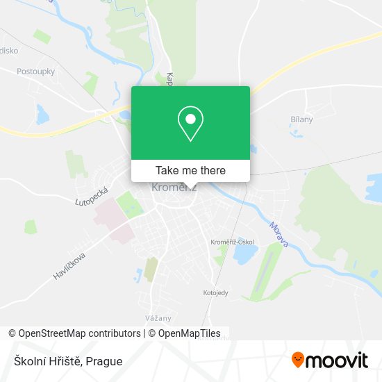 Školní Hřiště map