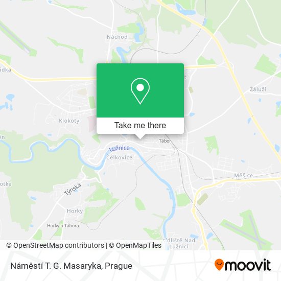 Náměstí T. G. Masaryka map