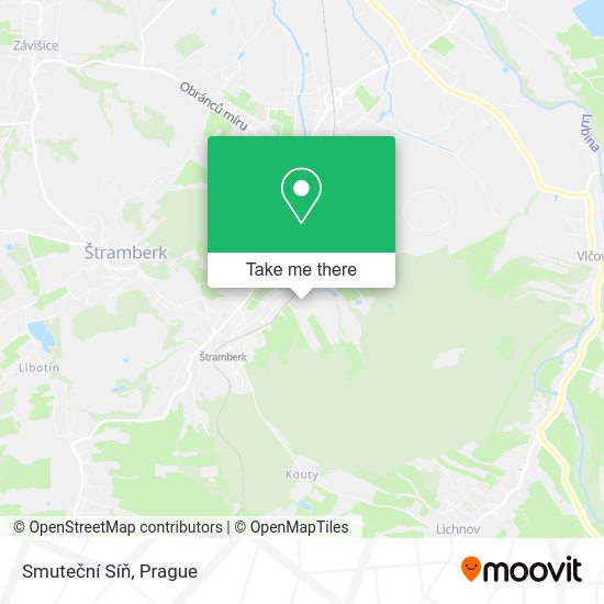 Smuteční Síň map