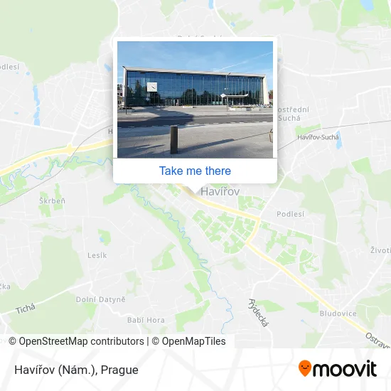 Карта Havířov (Nám.)