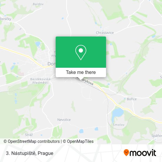 3. Nástupiště map