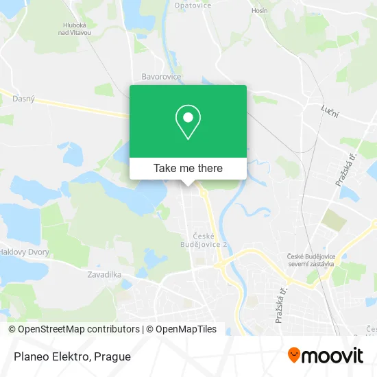 Карта Planeo Elektro