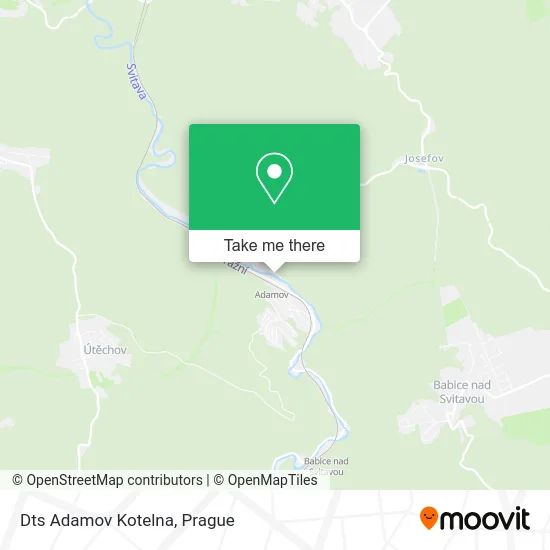Карта Dts Adamov Kotelna