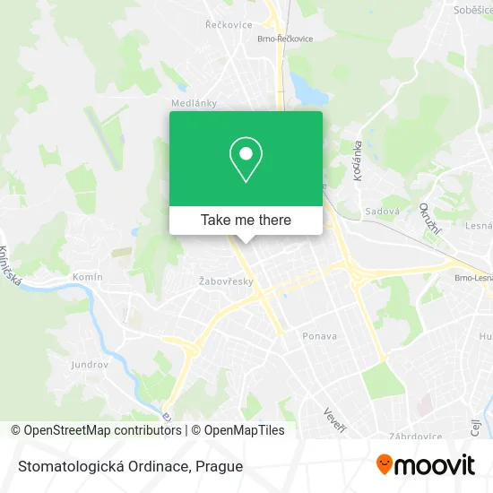 Карта Stomatologická Ordinace