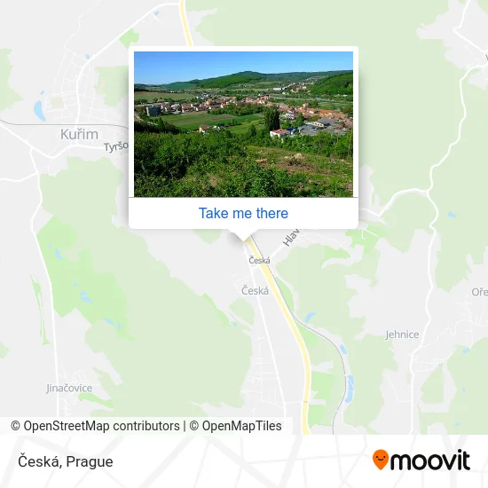 Карта Česká