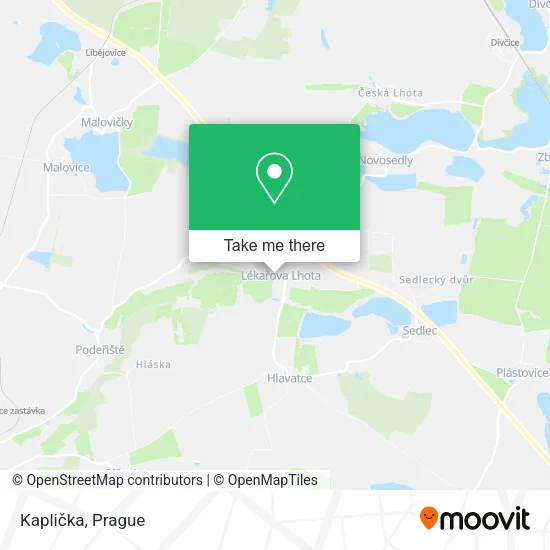 Карта Kaplička