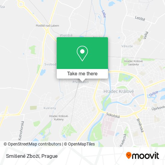 Smíšené Zboží map