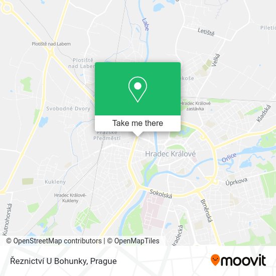 Řeznictví U Bohunky map