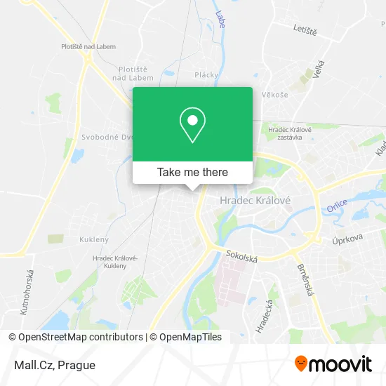 Карта Mall.Cz