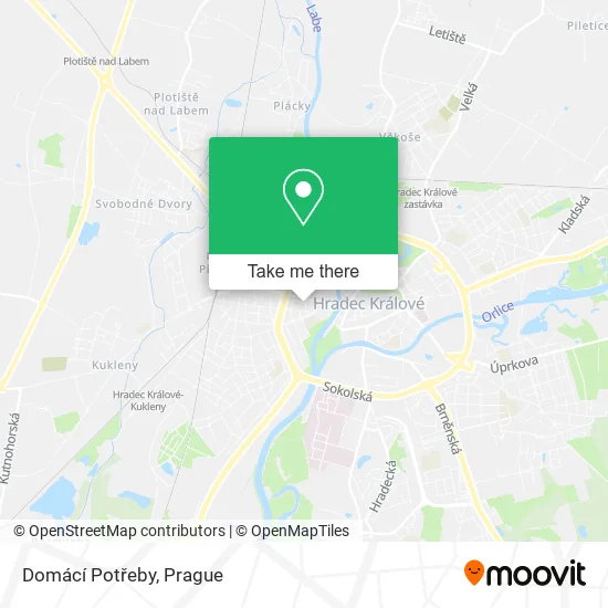 Карта Domácí Potřeby