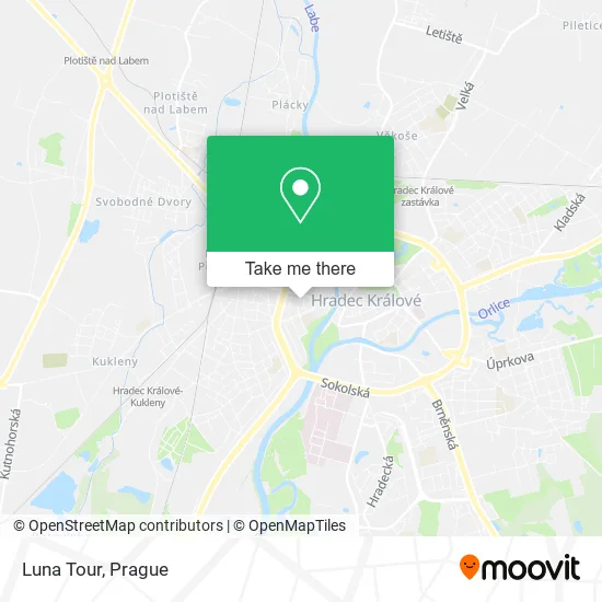 Карта Luna Tour