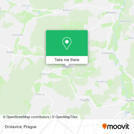 Карта Drslavice