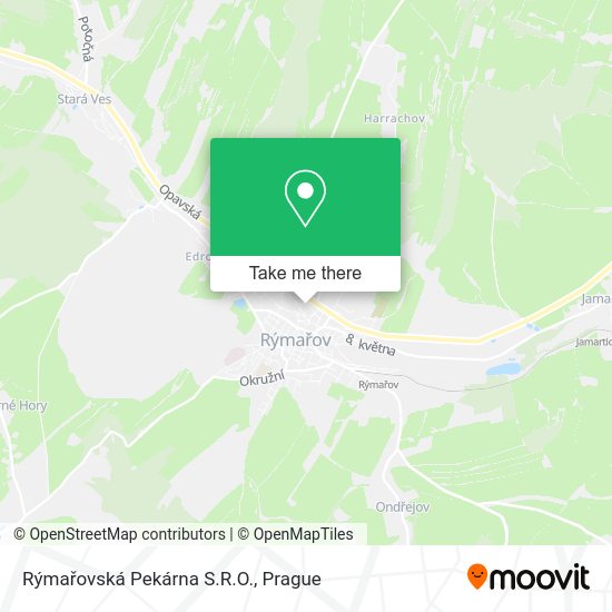 Rýmařovská Pekárna S.R.O. map