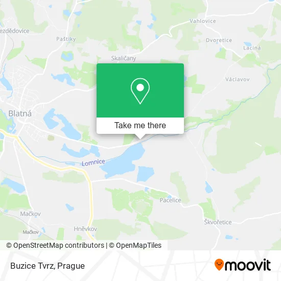 Карта Buzice Tvrz