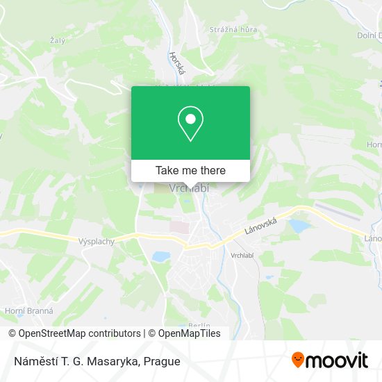 Náměstí T. G. Masaryka map