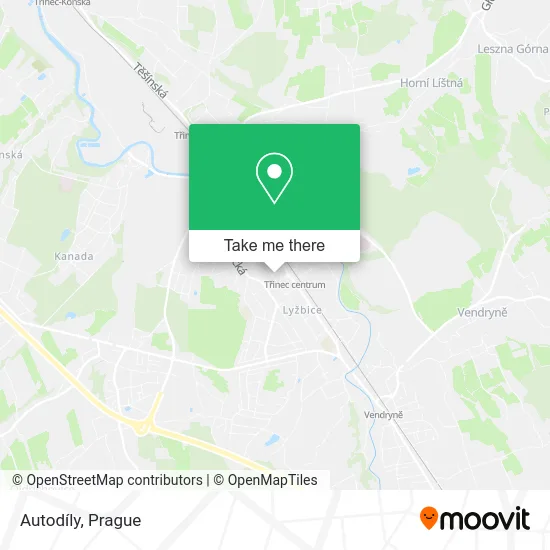 Карта Autodíly