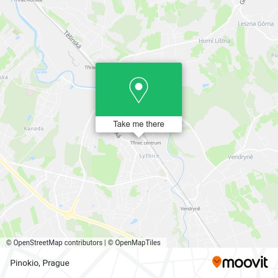 Карта Pinokio