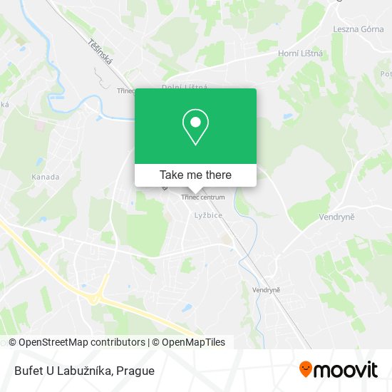 Bufet U Labužníka map