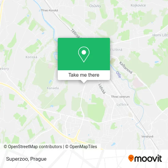 Карта Superzoo