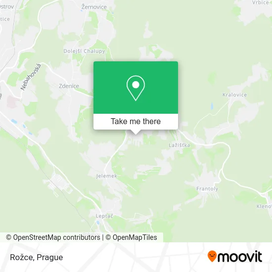 Карта Rožce