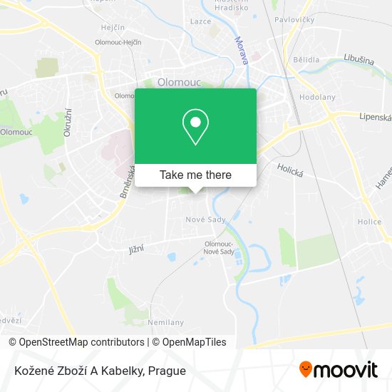 Kožené Zboží A Kabelky map