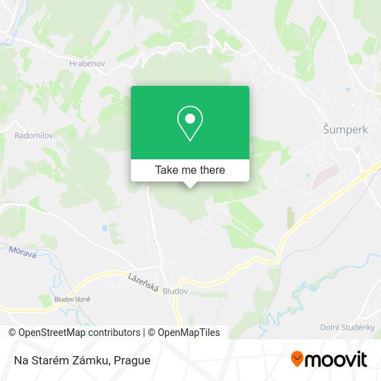 Карта Na Starém Zámku