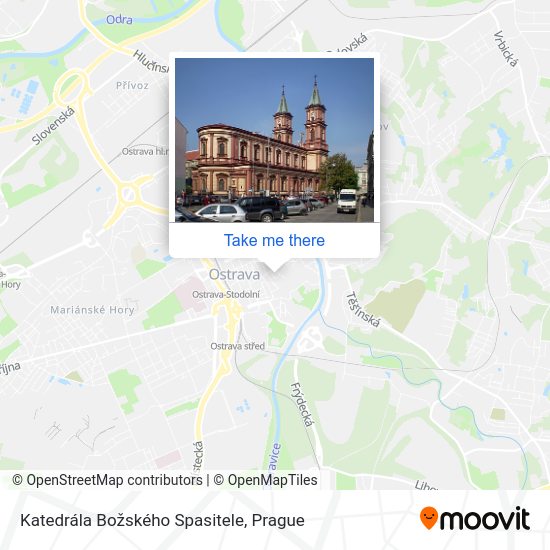 Katedrála Božského Spasitele map