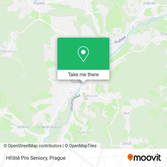 Hřiště Pro Seniory map