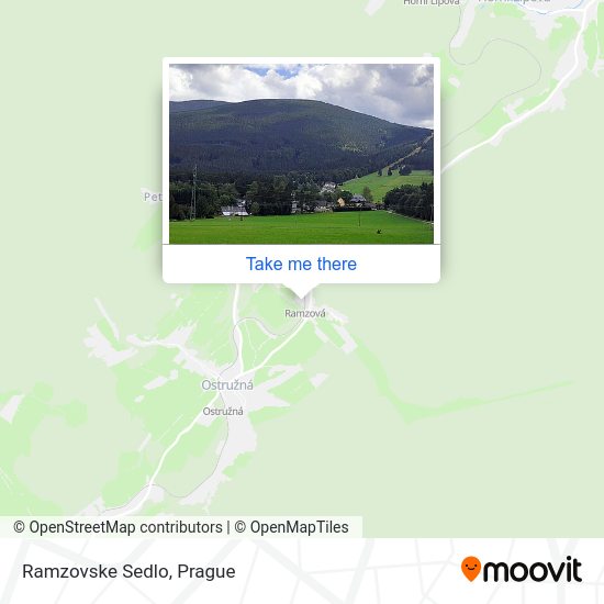 Ramzovske Sedlo map