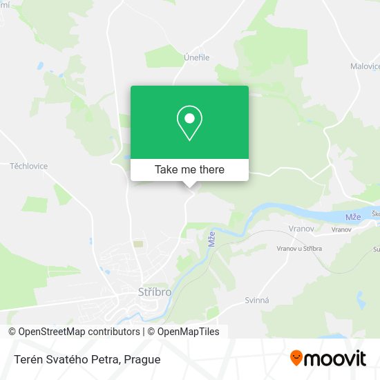 Terén Svatého Petra map