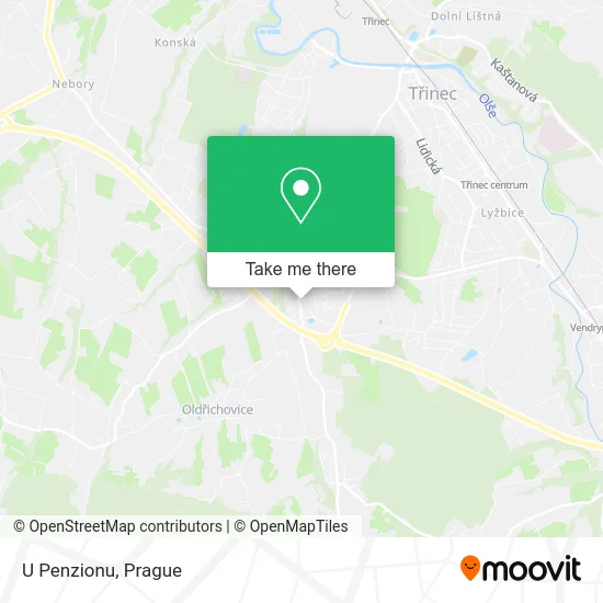 Карта U Penzionu