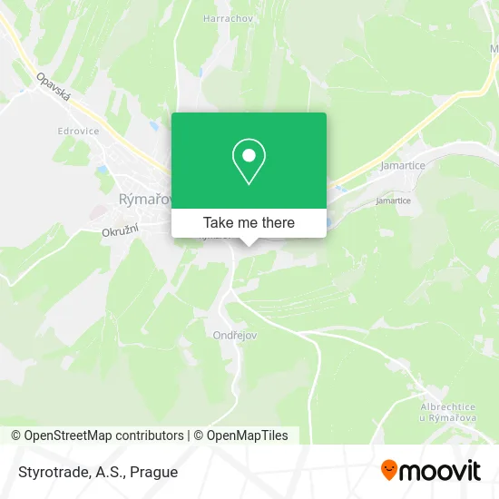 Карта Styrotrade, A.S.
