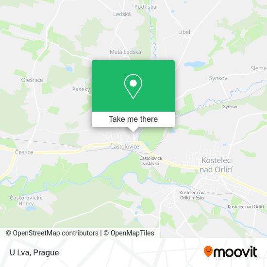 Карта U Lva