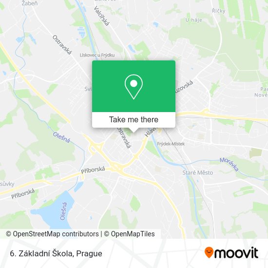 6. Základní Škola map