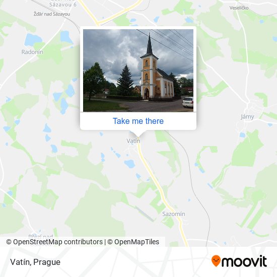 Карта Vatín