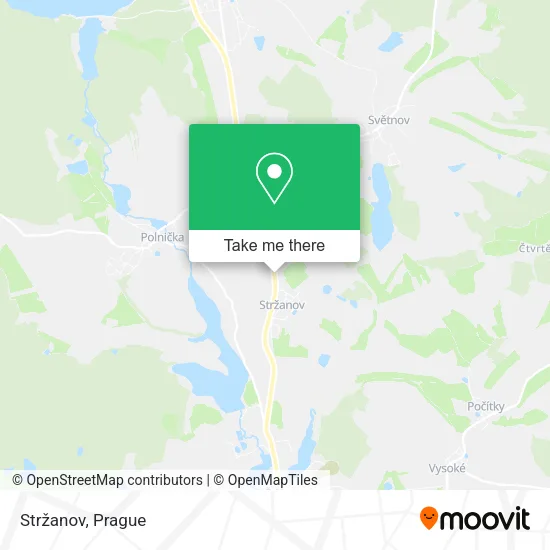 Карта Stržanov