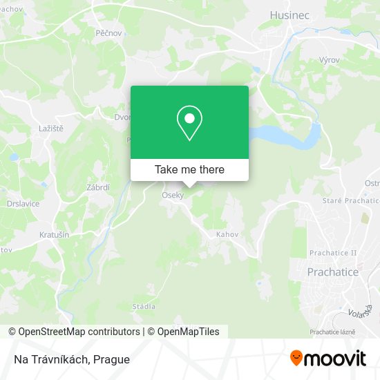 Na Trávníkách map