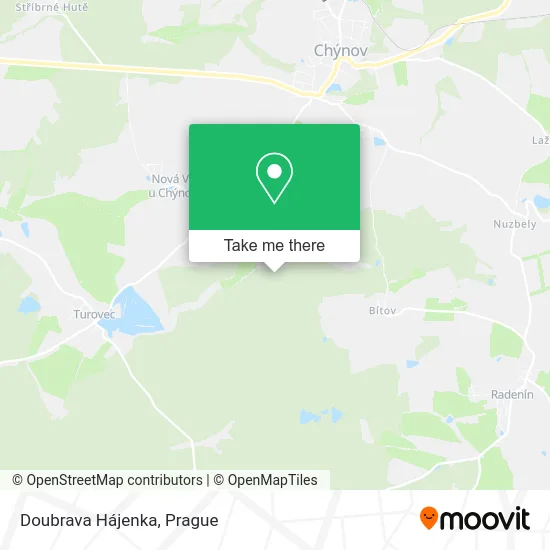 Карта Doubrava Hájenka