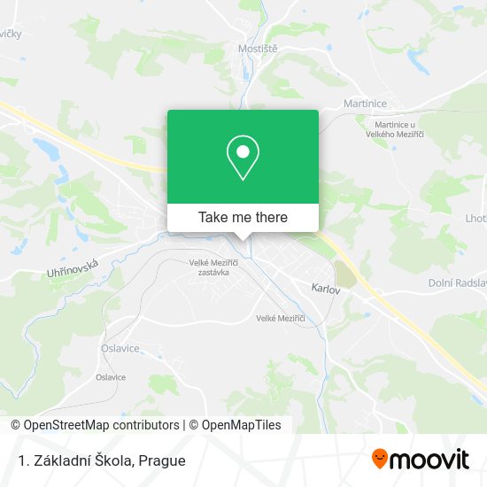 1. Základní Škola map