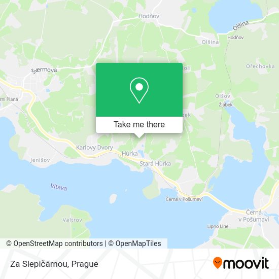 Za Slepičárnou map