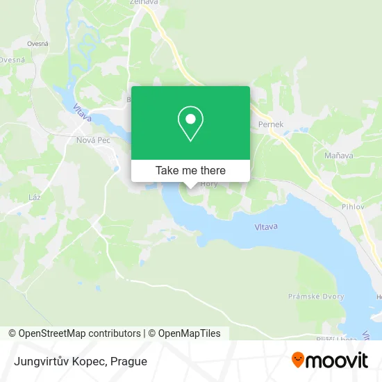 Карта Jungvirtův Kopec