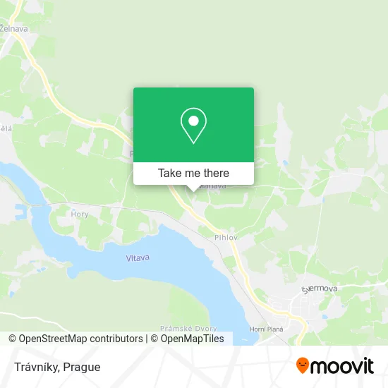 Карта Trávníky