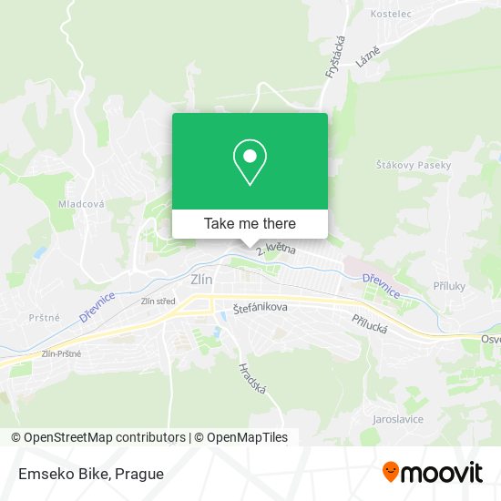 Emseko Bike map