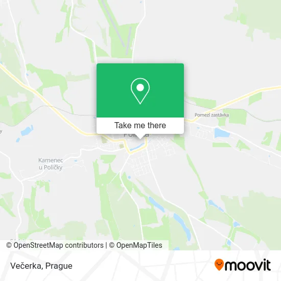 Карта Večerka