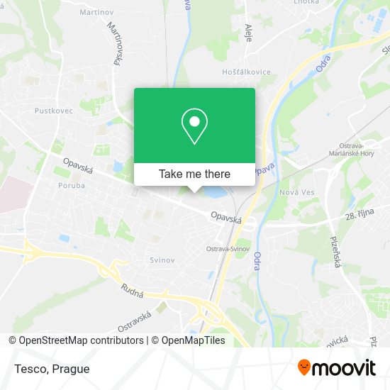 Tesco map