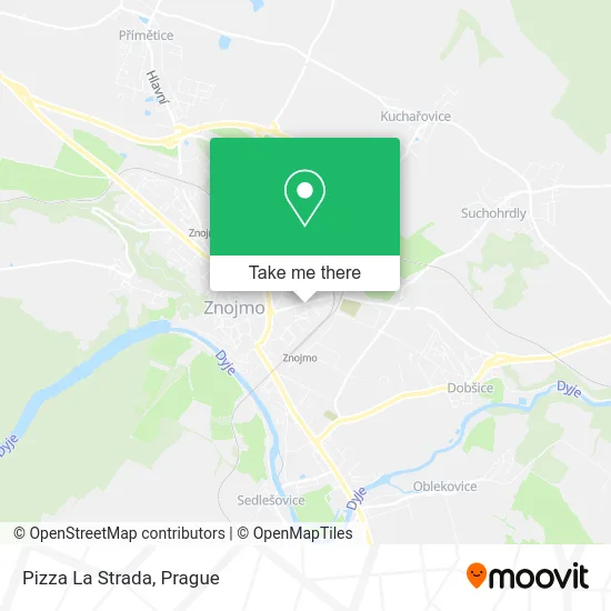 Карта Pizza La Strada