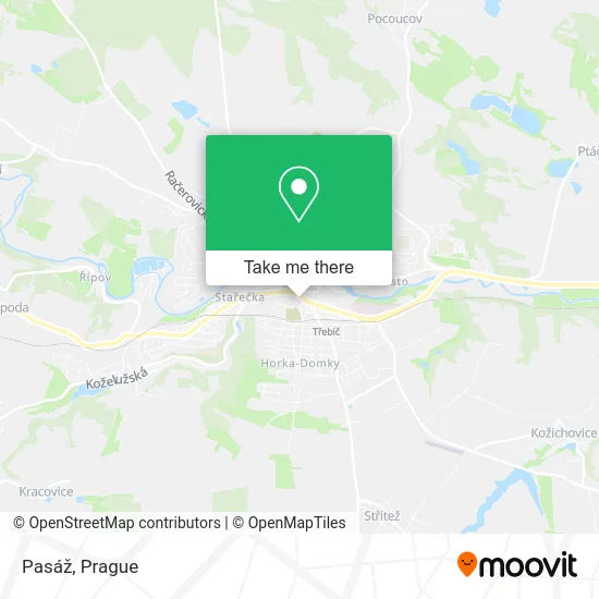 Карта Pasáž