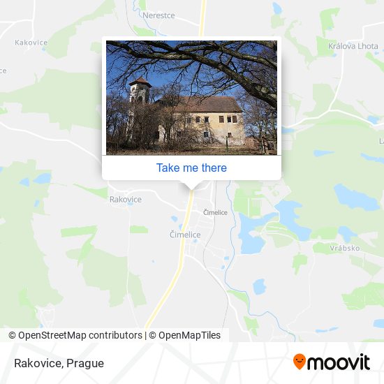 Карта Rakovice