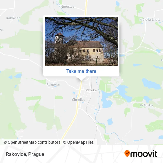 Карта Rakovice